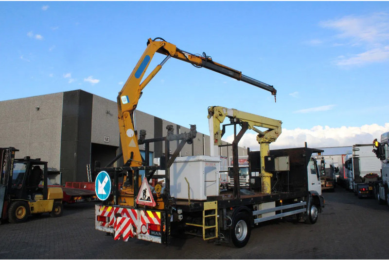 MAN 14.224 + EURO 2 + PTO + EFFER 95 / 2S + 11.5meter platform - شاحنة كرين: صورة 2 MAN 14.224 + EURO 2 + PTO + EFFER 95 / 2S + 11.5meter platform - شاحنة كرين: صورة 2