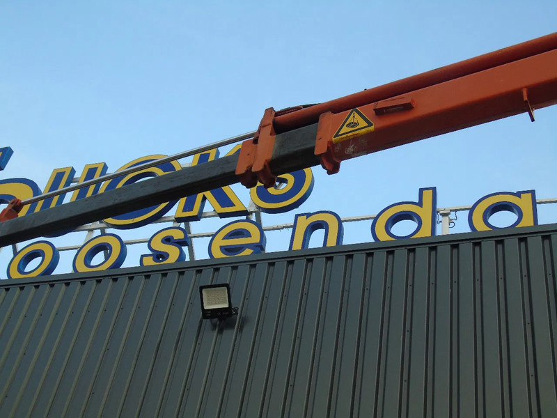 شاحنة كرين MAN 8.163 + ATLAS 60.1 + MANUAL + EURO 2 + 127KM!!: صورة 13