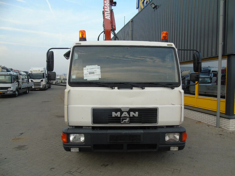 شاحنة كرين MAN 8.163 + ATLAS 60.1 + MANUAL + EURO 2 + 127KM!!: صورة 18