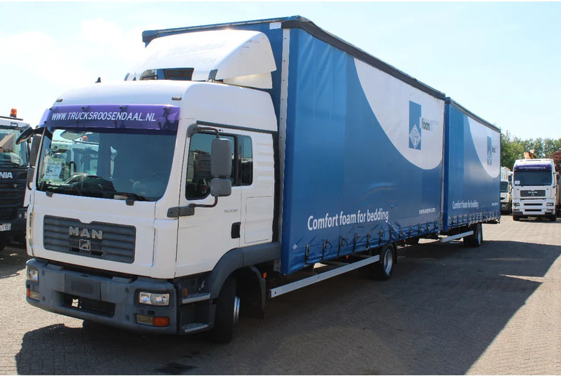 MAN TGL 8.210 + TRAILER + SLEEPCAB COMBI - شاحنة ستارة: صورة 2 MAN TGL 8.210 + TRAILER + SLEEPCAB COMBI - شاحنة ستارة: صورة 2