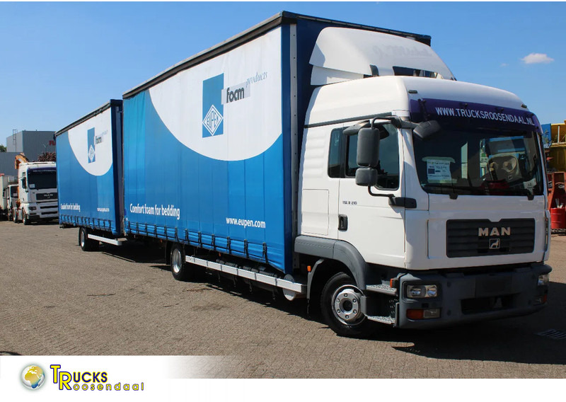 MAN TGL 8.210 + TRAILER + SLEEPCAB COMBI - شاحنة ستارة: صورة 1 MAN TGL 8.210 + TRAILER + SLEEPCAB COMBI - شاحنة ستارة: صورة 1