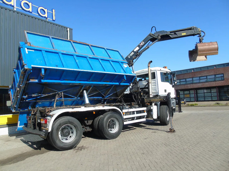 MAN TGS 26.400 + 6x6 + HIAB 166 E3 HIPRO + 3SIDE TIPPER - شاحنة كرين: صورة 5 MAN TGS 26.400 + 6x6 + HIAB 166 E3 HIPRO + 3SIDE TIPPER - شاحنة كرين: صورة 5