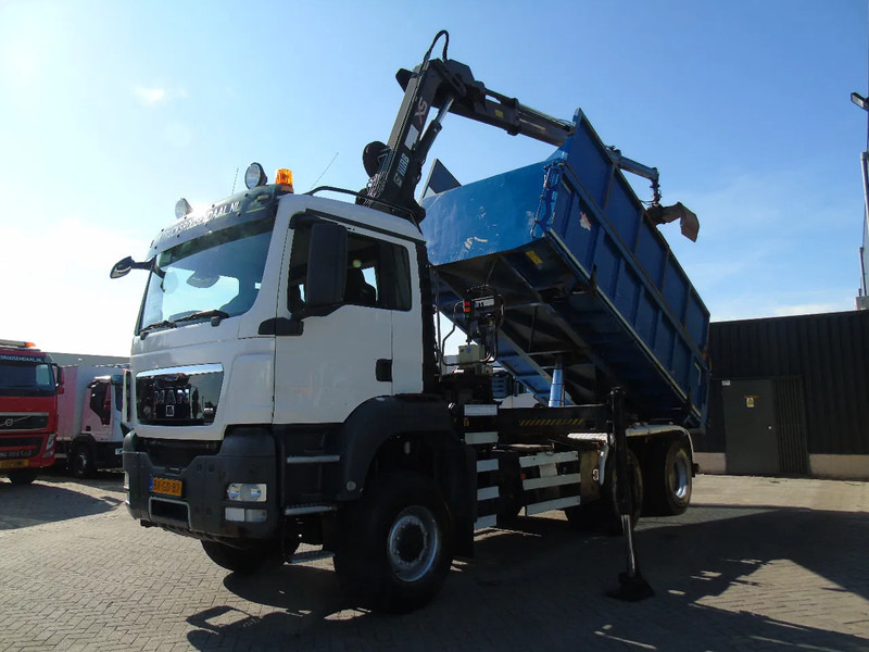 MAN TGS 26.400 + 6x6 + HIAB 166 E3 HIPRO + 3SIDE TIPPER - شاحنة كرين: صورة 3 MAN TGS 26.400 + 6x6 + HIAB 166 E3 HIPRO + 3SIDE TIPPER - شاحنة كرين: صورة 3