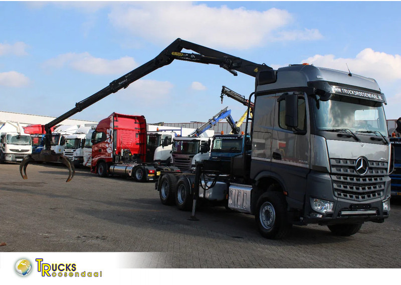 Mercedes-Benz Arocs 2858 + PALFINGER Z15 (2022) + 6X4 - شاحنة كرين: صورة 1 Mercedes-Benz Arocs 2858 + PALFINGER Z15 (2022) + 6X4 - شاحنة كرين: صورة 1