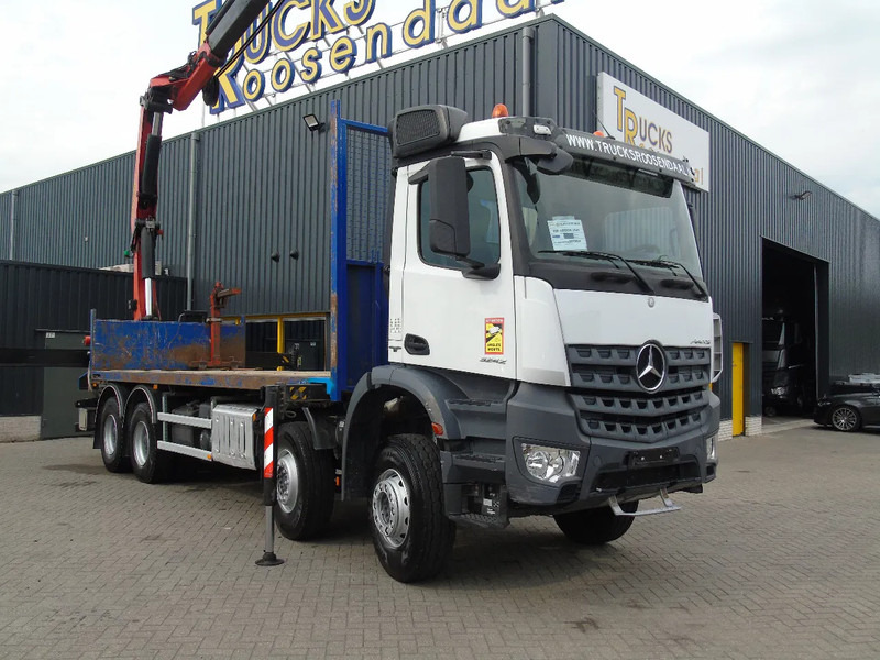 Mercedes-Benz Arocs 3242 + PALFINGER 33002EH 7x EXTENTION + 8X4 + EURO 6 + REMOTE - شاحنة كرين: صورة 4 Mercedes-Benz Arocs 3242 + PALFINGER 33002EH 7x EXTENTION + 8X4 + EURO 6 + REMOTE - شاحنة كرين: صورة 4