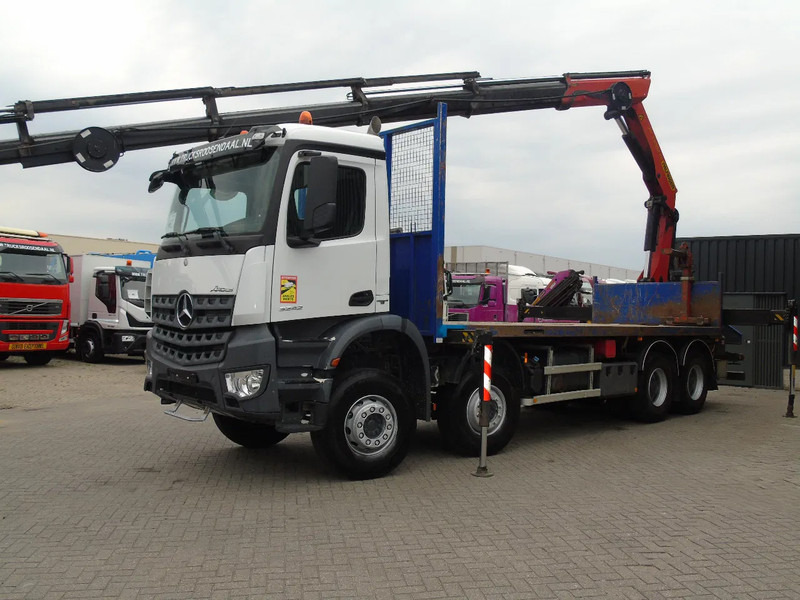 Mercedes-Benz Arocs 3242 + PALFINGER 33002EH 7x EXTENTION + 8X4 + EURO 6 + REMOTE - شاحنة كرين: صورة 2 Mercedes-Benz Arocs 3242 + PALFINGER 33002EH 7x EXTENTION + 8X4 + EURO 6 + REMOTE - شاحنة كرين: صورة 2