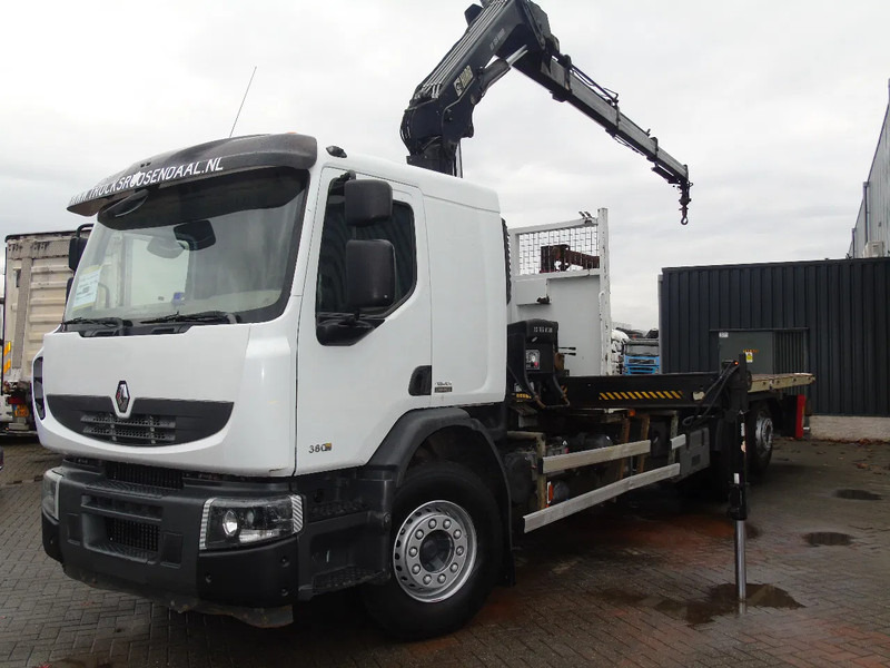 Renault Premium 380 DXI + HIAB 166 + 6x2 + EURO 5 - شاحنة كرين: صورة 2 Renault Premium 380 DXI + HIAB 166 + 6x2 + EURO 5 - شاحنة كرين: صورة 2