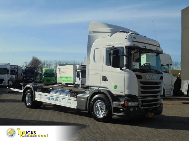 Scania G 340 + Euro 6 + LNG + Manual+BDF - شاحنة هيكل كابينة: صورة 1 Scania G 340 + Euro 6 + LNG + Manual+BDF - شاحنة هيكل كابينة: صورة 1
