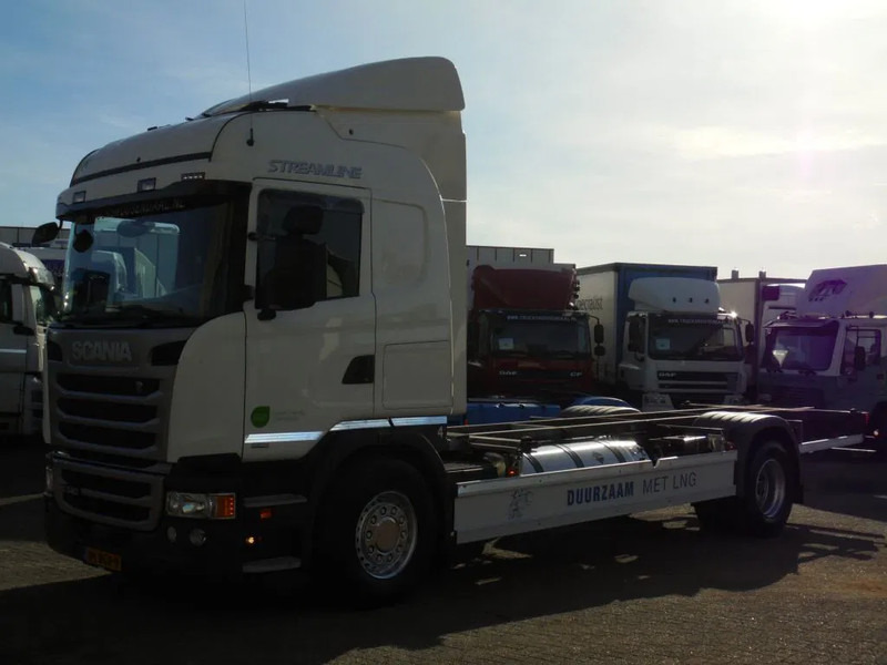 Scania G 340 + Euro 6 + LNG + Manual+BDF - شاحنة هيكل كابينة: صورة 2 Scania G 340 + Euro 6 + LNG + Manual+BDF - شاحنة هيكل كابينة: صورة 2