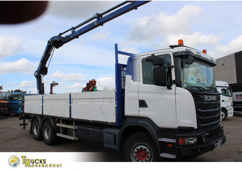 Scania G440 hiab 166-4 hipro + 6x4 + manual + remote - شاحنة كرين: صورة 1 Scania G440 hiab 166-4 hipro + 6x4 + manual + remote - شاحنة كرين: صورة 1
