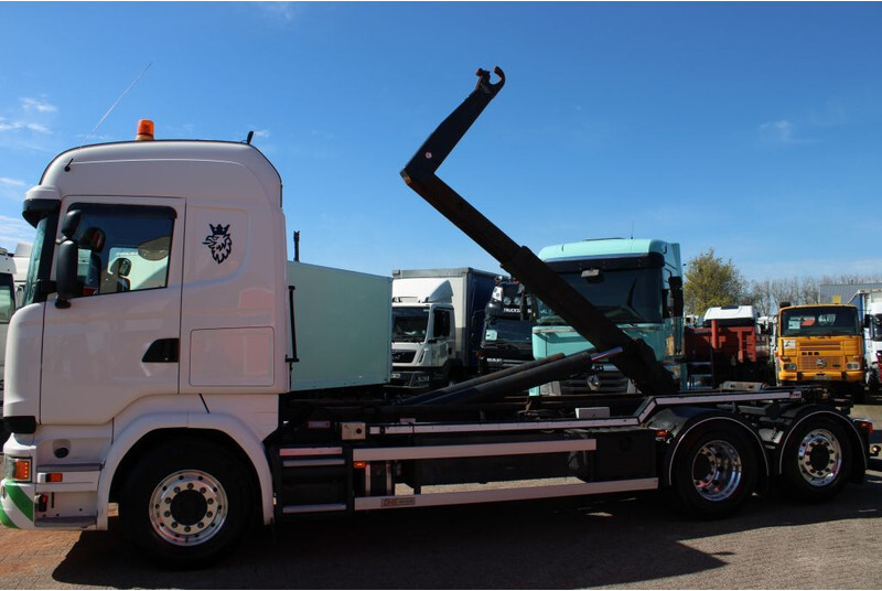 شاحنة ذات خطاف Scania R450 + Euro 6 + Hook system + 6x2 + Discounted from 58.950,-: صورة 10