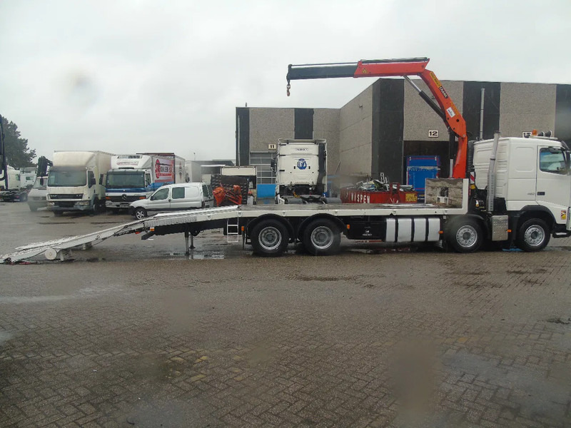 Volvo FH 460 + 8X4 + PALFINGER PK15500 + MANUAL + euro 5 - شاحنة نقل سيارات شاحنة, شاحنة كرين: صورة 2 Volvo FH 460 + 8X4 + PALFINGER PK15500 + MANUAL + euro 5 - شاحنة نقل سيارات شاحنة, شاحنة كرين: صورة 2
