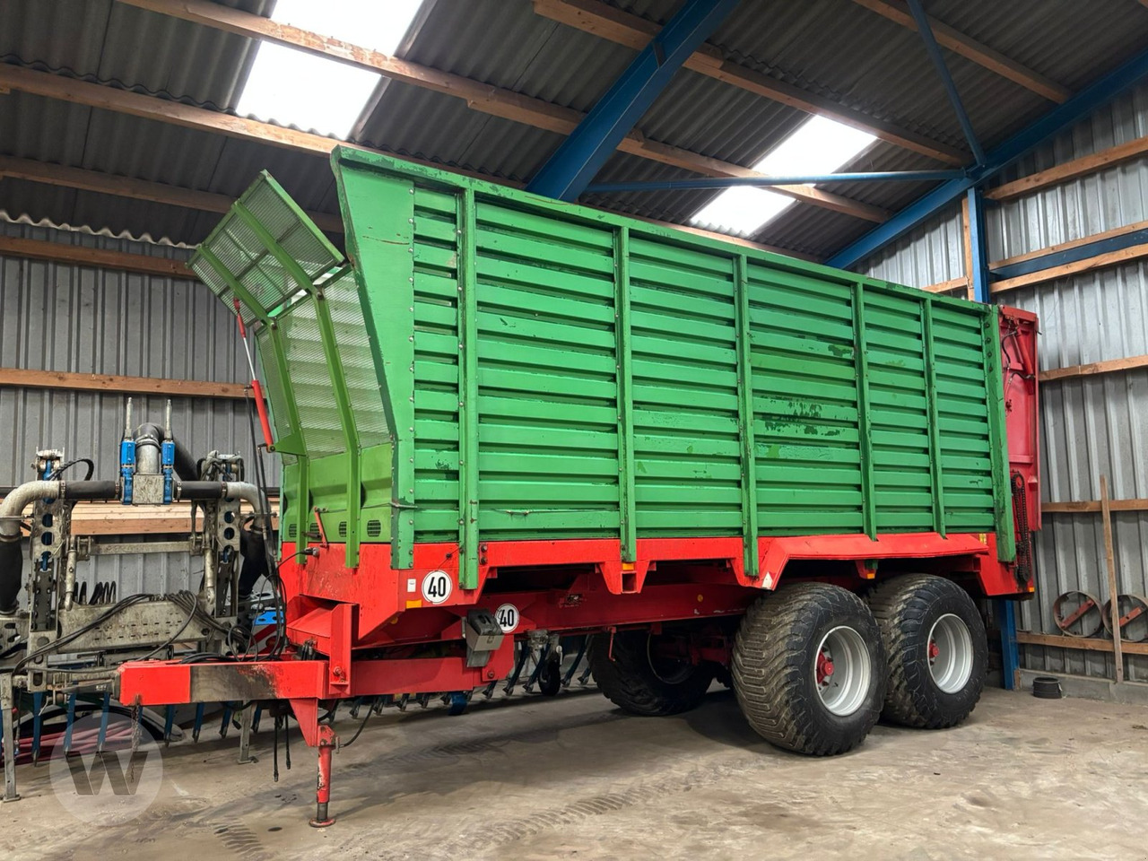 Hawe SLW 40 T - المقطورة الزراعية: صورة 1 Hawe SLW 40 T - المقطورة الزراعية: صورة 1