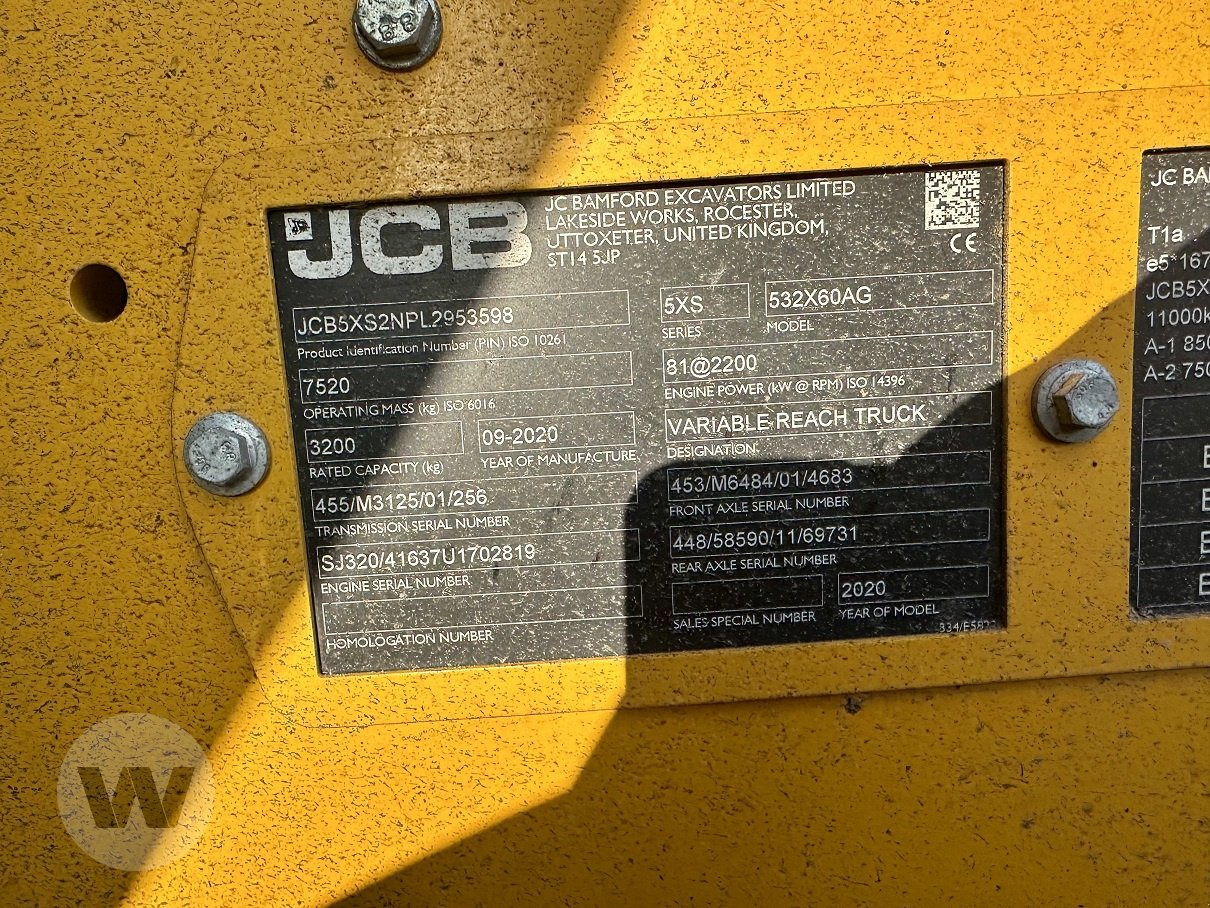 JCB 532-60 - رافعة تلسكوبية: صورة 3 JCB 532-60 - رافعة تلسكوبية: صورة 3