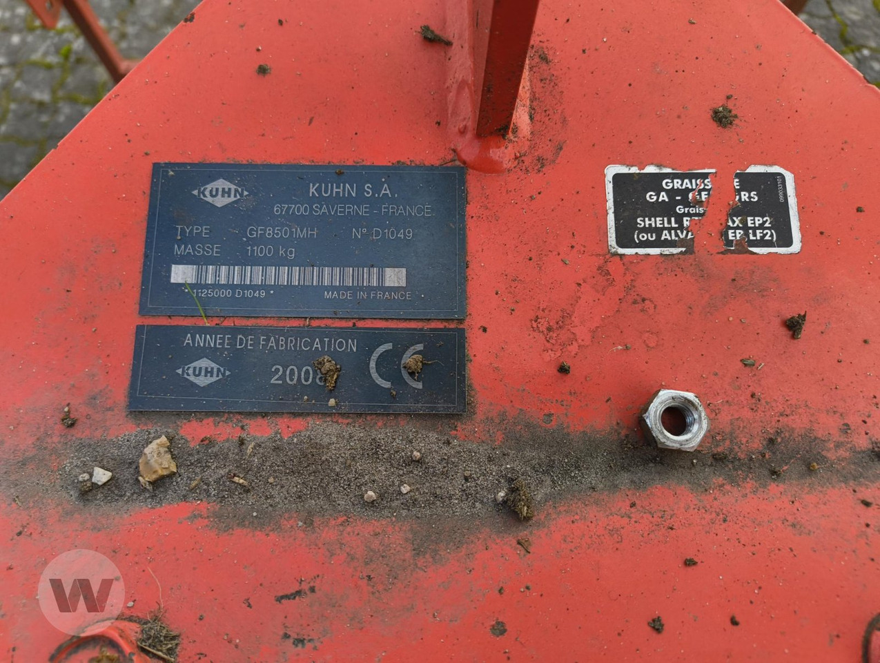 Kuhn GF 8501 MH - آلة تيبيس العشب/ آلة جمع العشب: صورة 4 Kuhn GF 8501 MH - آلة تيبيس العشب/ آلة جمع العشب: صورة 4