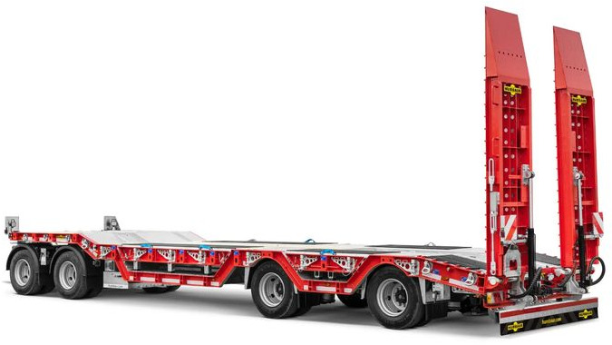 Humbaur Niskopodwozie 4osiowe, w różnych konfiguracjach - مقطورة مسطحة منخفضة: صورة 3 Humbaur Niskopodwozie 4osiowe, w różnych konfiguracjach - مقطورة مسطحة منخفضة: صورة 3