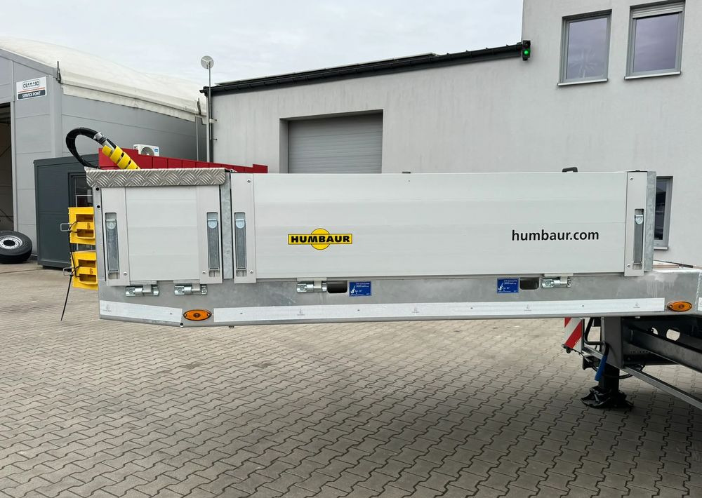 Humbaur Ocynkowana rama, Twarde drewno, W pełni hydrauliczne rampy - عربة منخفضة مسطحة نصف مقطورة: صورة 2 Humbaur Ocynkowana rama, Twarde drewno, W pełni hydrauliczne rampy - عربة منخفضة مسطحة نصف مقطورة: صورة 2
