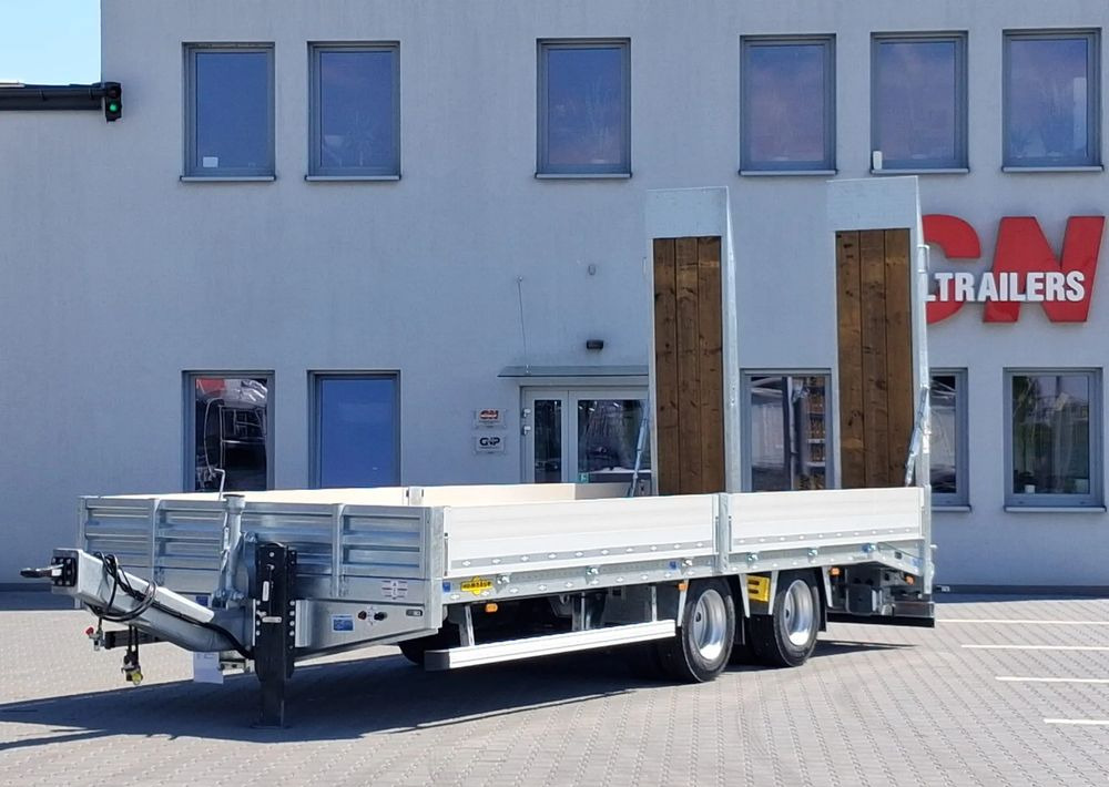 Humbaur Przyczepa tandem platforma / Ocynkowana / Różne długości i DMC - مقطورة مسطحة منخفضة: صورة 1 Humbaur Przyczepa tandem platforma / Ocynkowana / Różne długości i DMC - مقطورة مسطحة منخفضة: صورة 1