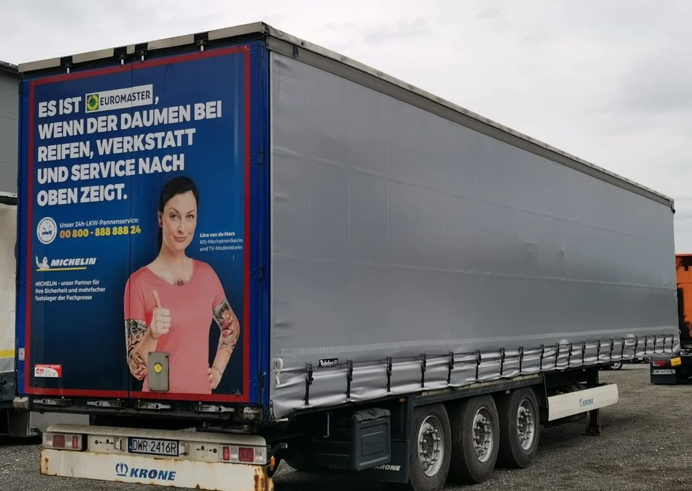 Krone STANDARD FIRANKA - نصف مقطورة ستارة: صورة 4 Krone STANDARD FIRANKA - نصف مقطورة ستارة: صورة 4