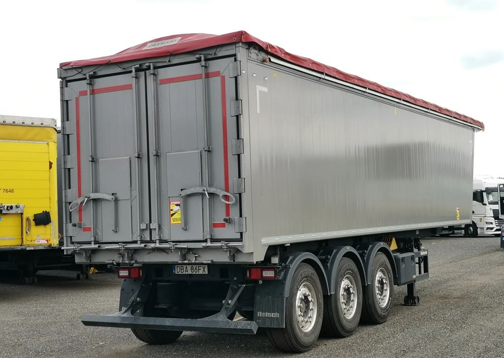 Reisch Aluminiowa 50m3, dach Cramaro manualny - قلابة نصف مقطورة نصف مقطورة قلابة: صورة 3 Reisch Aluminiowa 50m3, dach Cramaro manualny - قلابة نصف مقطورة نصف مقطورة قلابة: صورة 3