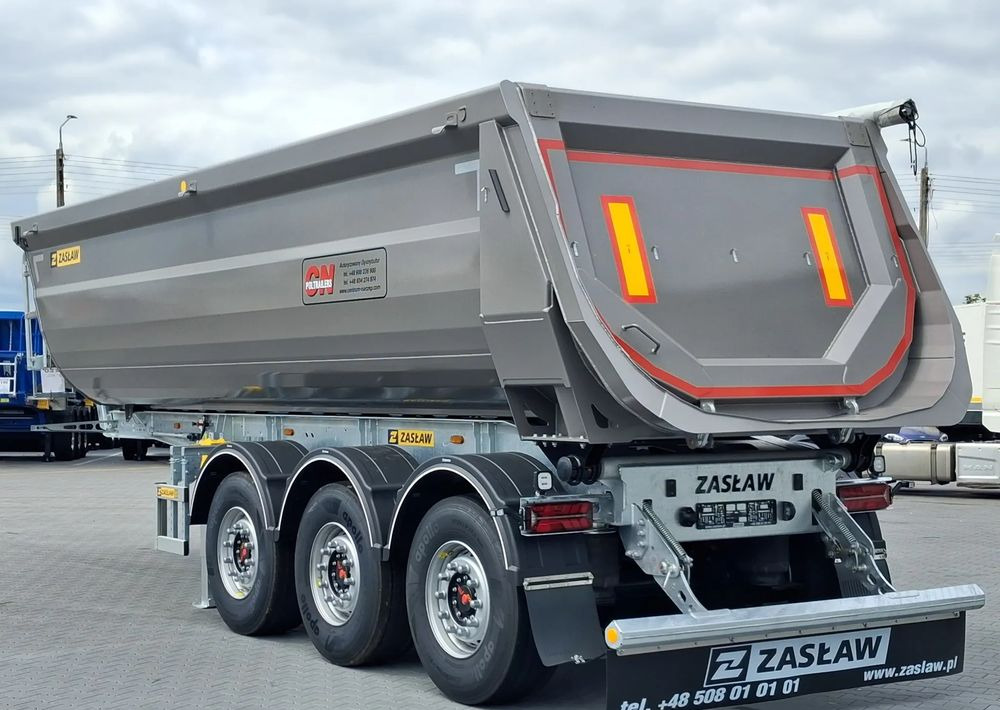 جديدة قلابة نصف مقطورة نصف مقطورة قلابة Zaslaw NOWY MODEL, CAŁA HARDOX 500 24/27m3: صورة 6