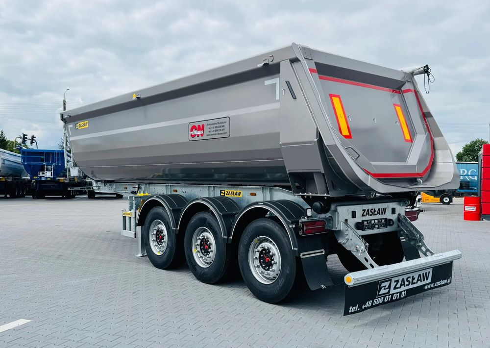 جديدة قلابة نصف مقطورة نصف مقطورة قلابة Zaslaw NOWY MODEL, CAŁA HARDOX 500 24/27m3: صورة 9