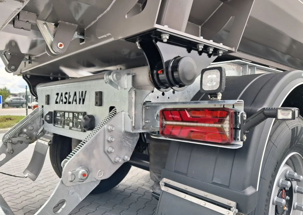 جديدة قلابة نصف مقطورة نصف مقطورة قلابة Zaslaw NOWY MODEL, CAŁA HARDOX 500 24/27m3: صورة 13