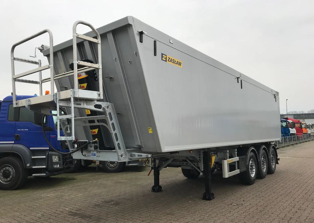 Zaslaw Wywrotka Aluminiowa 51m3 Klapo-Drzwi - قلابة نصف مقطورة نصف مقطورة قلابة: صورة 1 Zaslaw Wywrotka Aluminiowa 51m3 Klapo-Drzwi - قلابة نصف مقطورة نصف مقطورة قلابة: صورة 1
