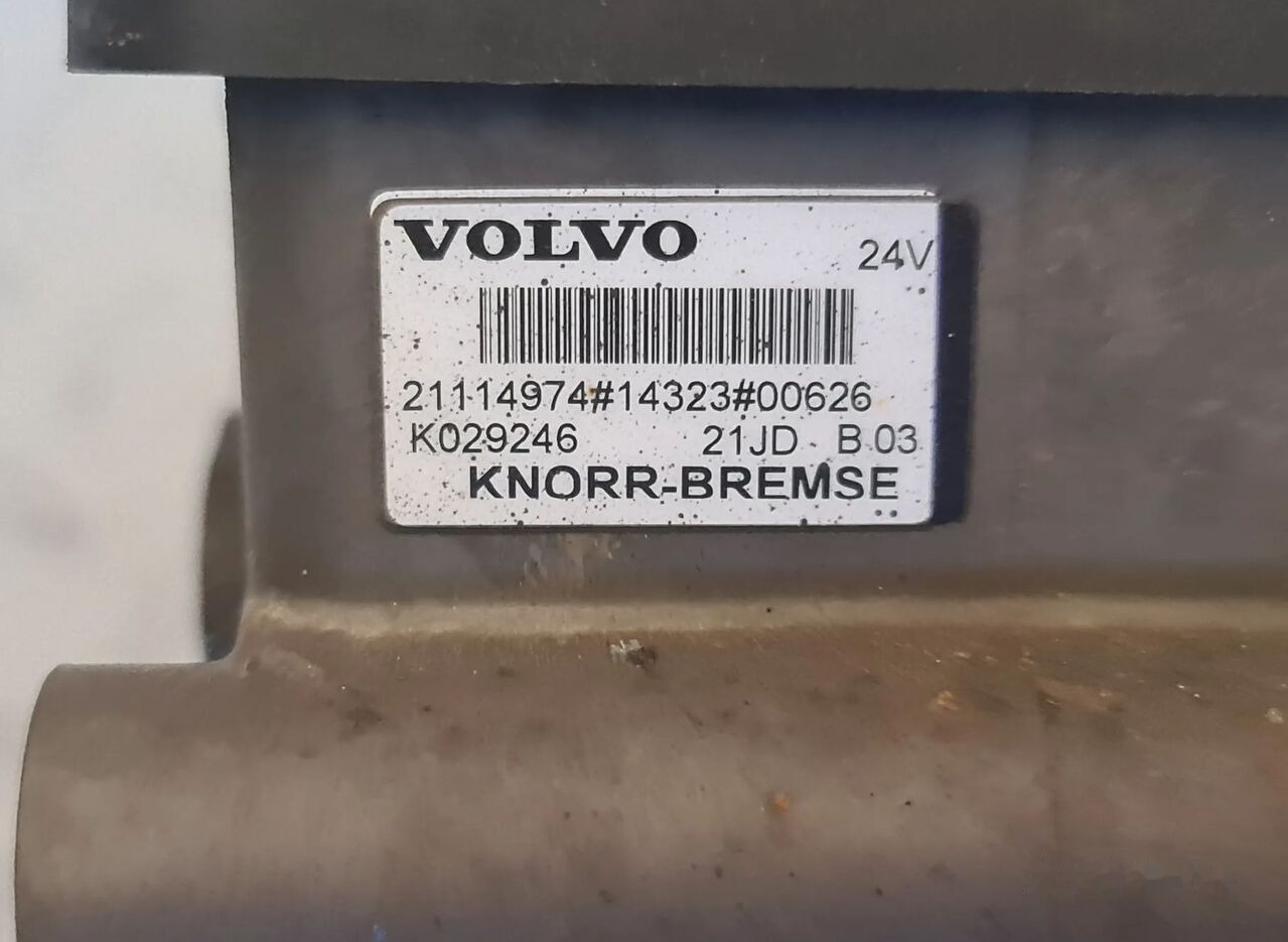 Knorr-Bremse 21114974 K029246 VOLVO FH4 FM4 RENAULT RANGE T truck - صمام الفرامل - شاحنة: صورة 4 Knorr-Bremse 21114974 K029246 VOLVO FH4 FM4 RENAULT RANGE T truck - صمام الفرامل - شاحنة: صورة 4