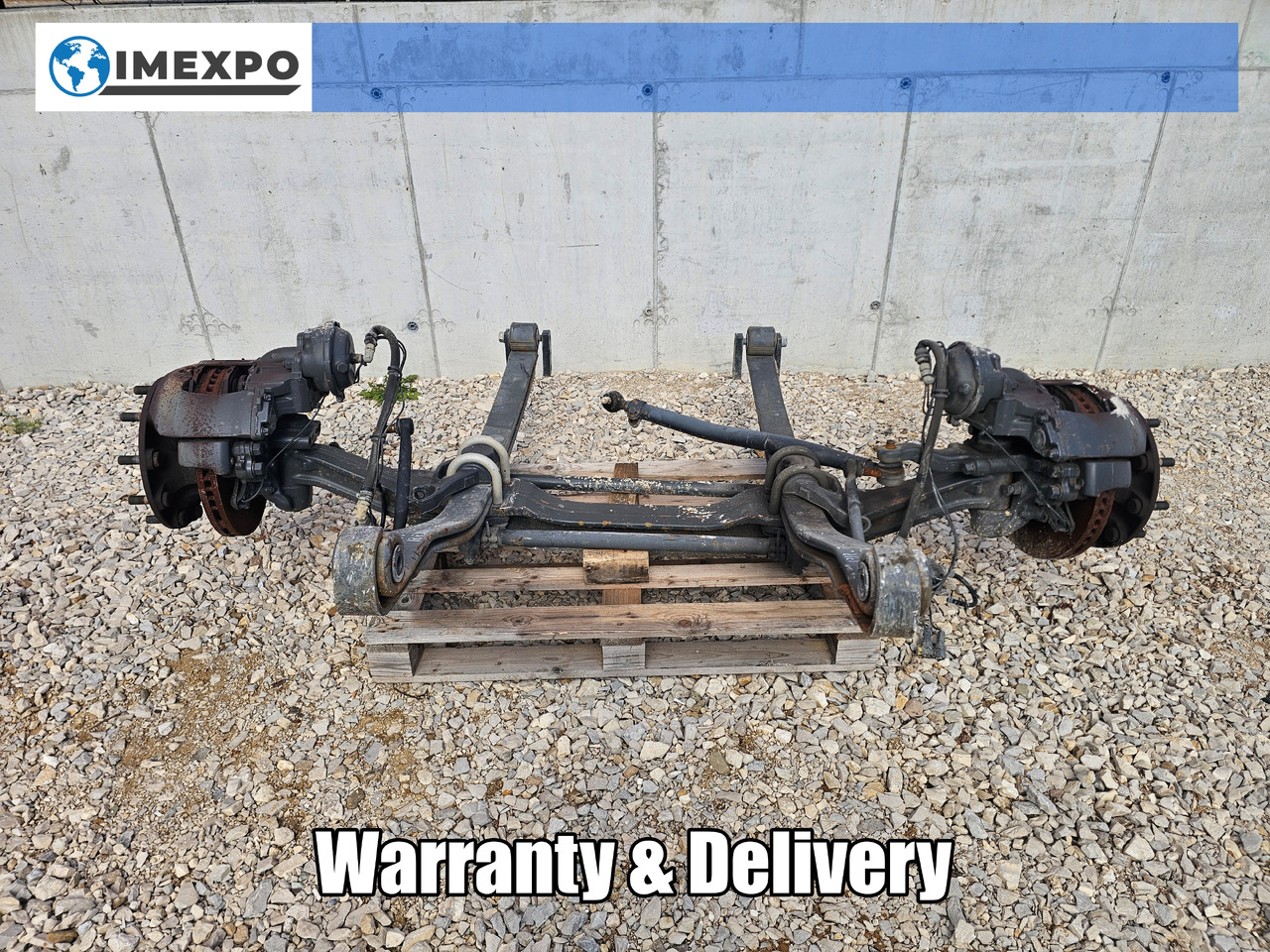 RENAULT RANGE T EURO 6 / COMPLETE FRONT AXLE - المحور الأمامي: صورة 1 RENAULT RANGE T EURO 6 / COMPLETE FRONT AXLE - المحور الأمامي: صورة 1