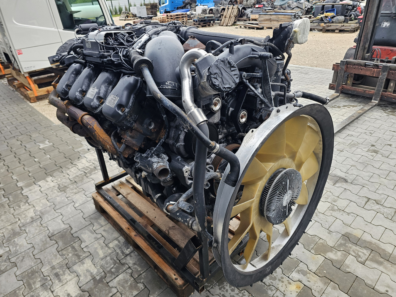 محرك - شاحنة SCANIA ENGINE / DC16 101 520HP V8 / EURO 6 / COMPLETE / WORLDWIDE DELIVERY: صورة 8