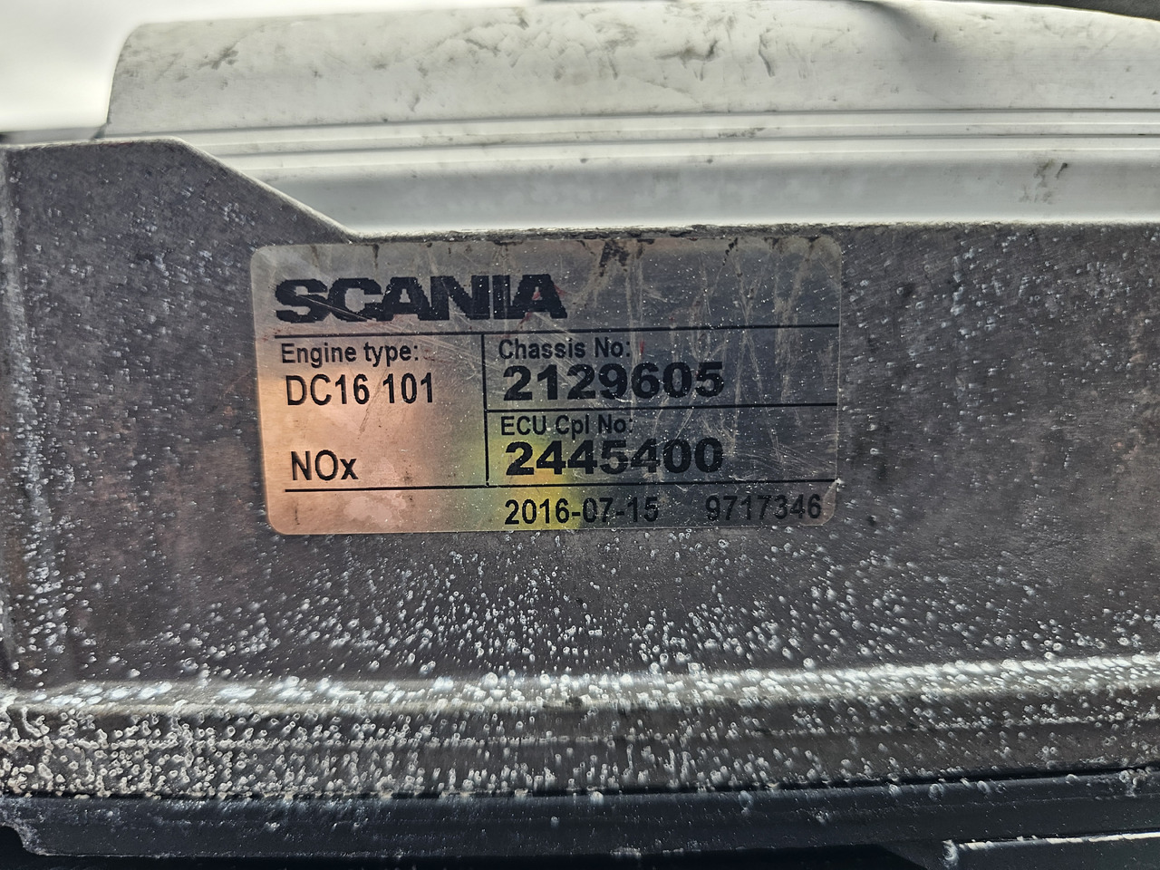 محرك - شاحنة SCANIA ENGINE / DC16 101 520HP V8 / EURO 6 / COMPLETE / WORLDWIDE DELIVERY: صورة 11