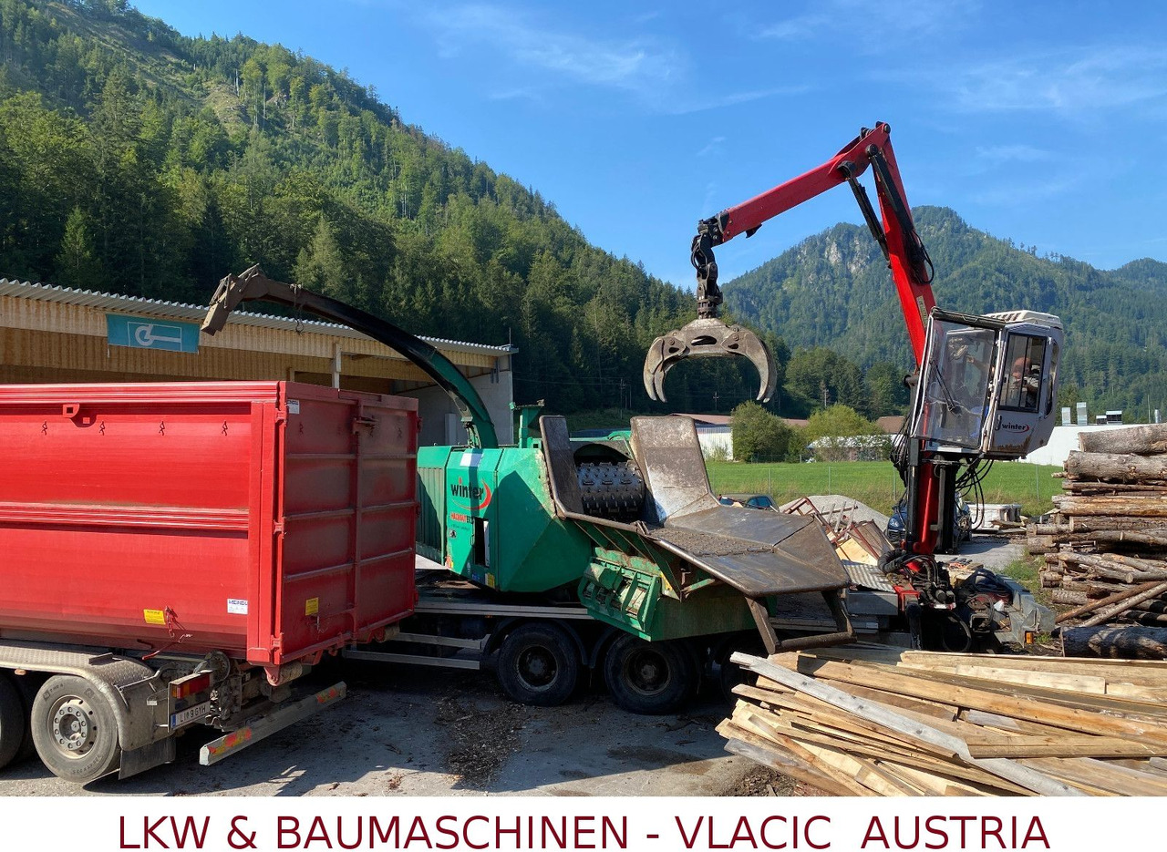 DAF CF85 Holzhackmaschine JENZ HEM 700 - شاحنة قطع الأشجار: صورة 3 DAF CF85 Holzhackmaschine JENZ HEM 700 - شاحنة قطع الأشجار: صورة 3