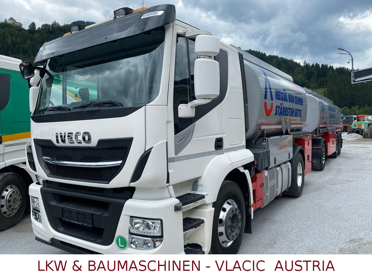 Iveco Stralis 480 Benz/Diesel Schwarzmüller-Kompletzug - شاحنة صهريج: صورة 1 Iveco Stralis 480 Benz/Diesel Schwarzmüller-Kompletzug - شاحنة صهريج: صورة 1