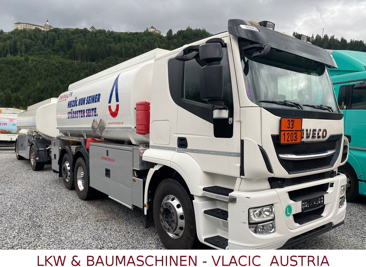 Iveco Stralis 480 SchwarzmüllerBenz/Diesel Kompletzug - شاحنة صهريج: صورة 2 Iveco Stralis 480 SchwarzmüllerBenz/Diesel Kompletzug - شاحنة صهريج: صورة 2