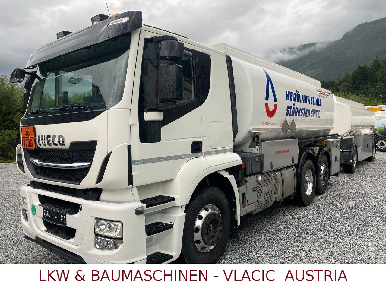 Iveco Stralis 480 SchwarzmüllerBenz/Diesel Kompletzug - شاحنة صهريج: صورة 1 Iveco Stralis 480 SchwarzmüllerBenz/Diesel Kompletzug - شاحنة صهريج: صورة 1