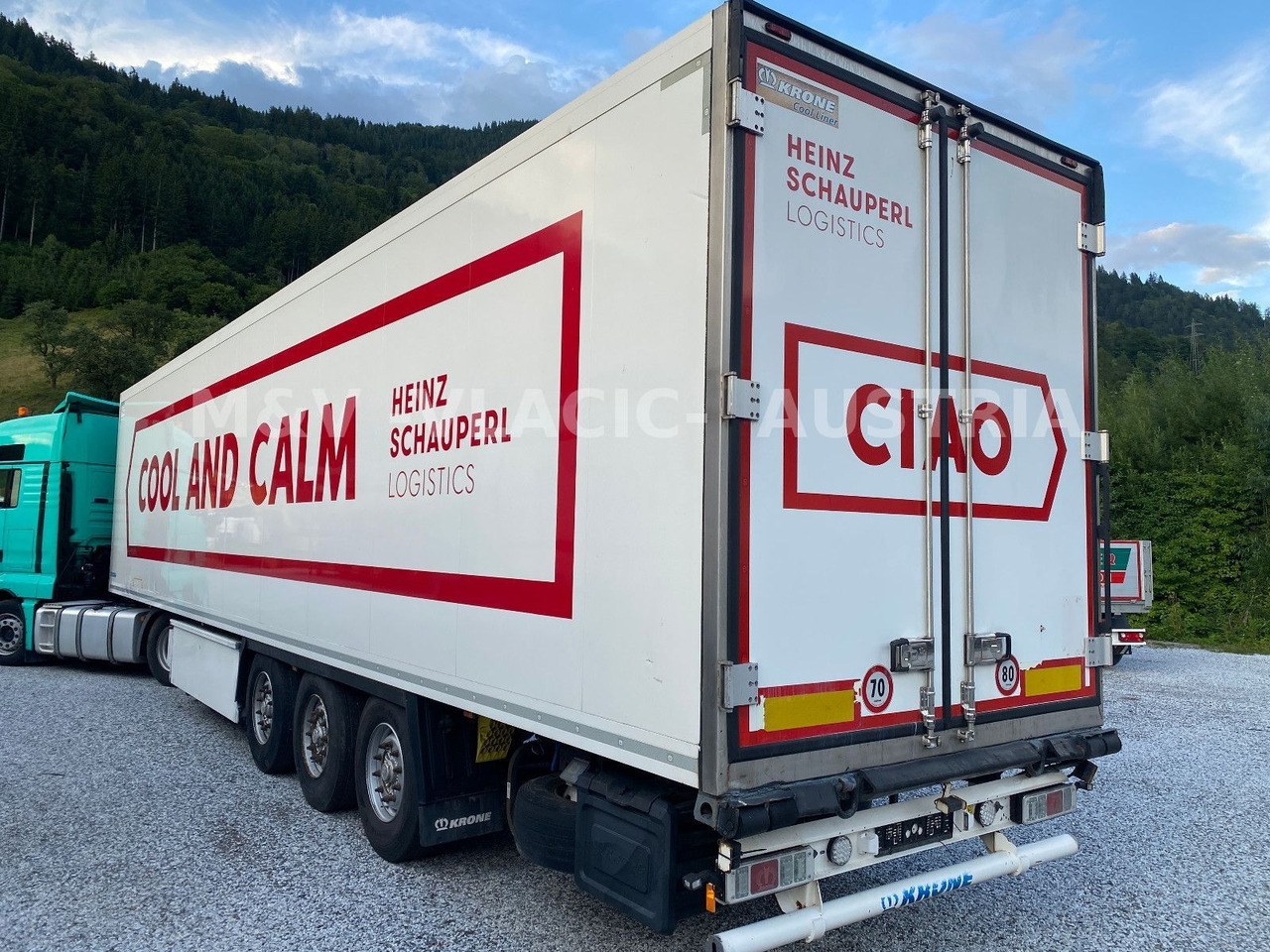 Krone Doppelstock / Carrier 1950 - نصف مقطورة مُبرِّدة: صورة 4 Krone Doppelstock / Carrier 1950 - نصف مقطورة مُبرِّدة: صورة 4