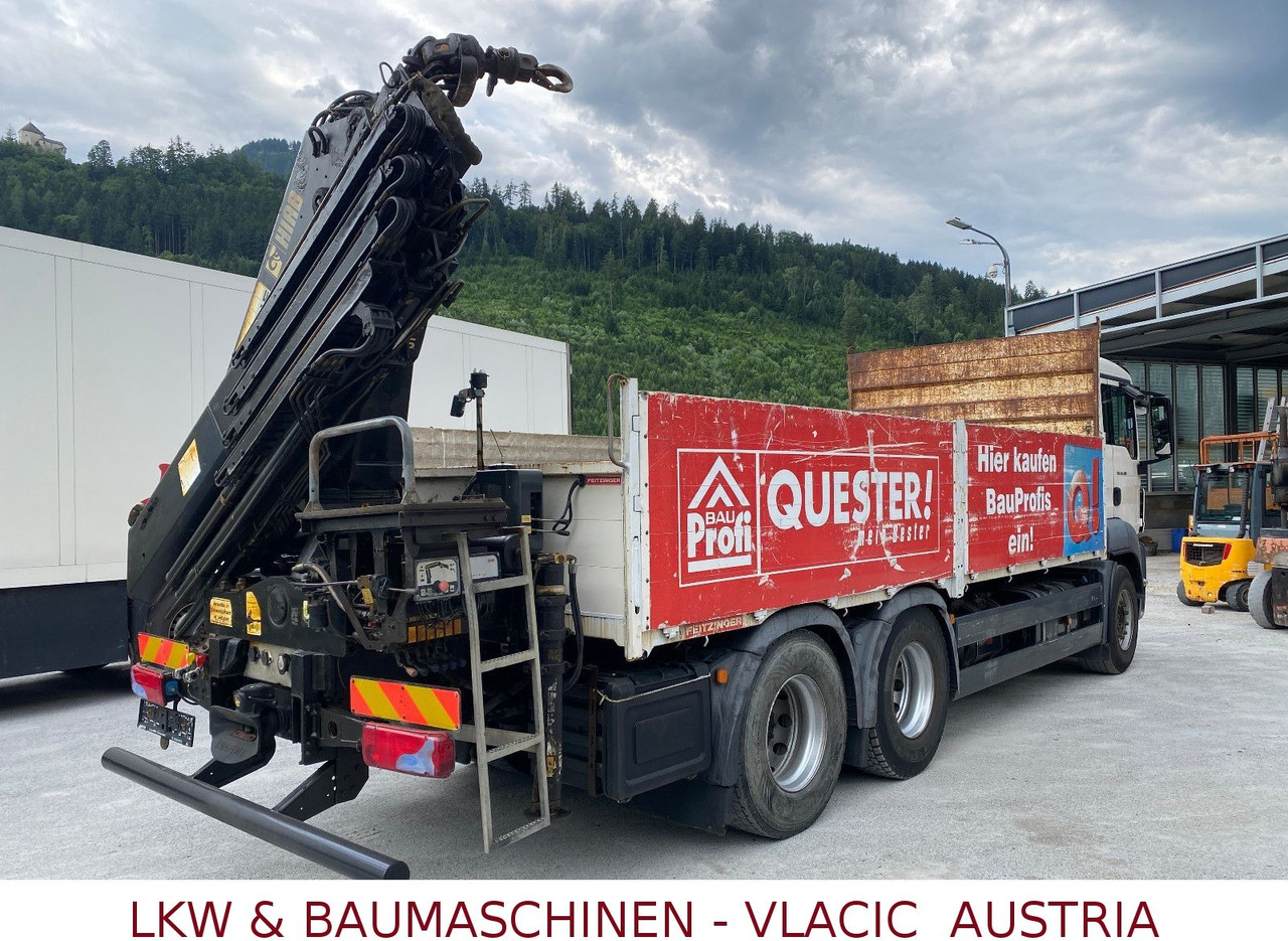 MAN TGS 26.400 6x4 mit Kran HIAB 166 - شاحنات مسطحة, شاحنة كرين: صورة 3 MAN TGS 26.400 6x4 mit Kran HIAB 166 - شاحنات مسطحة, شاحنة كرين: صورة 3