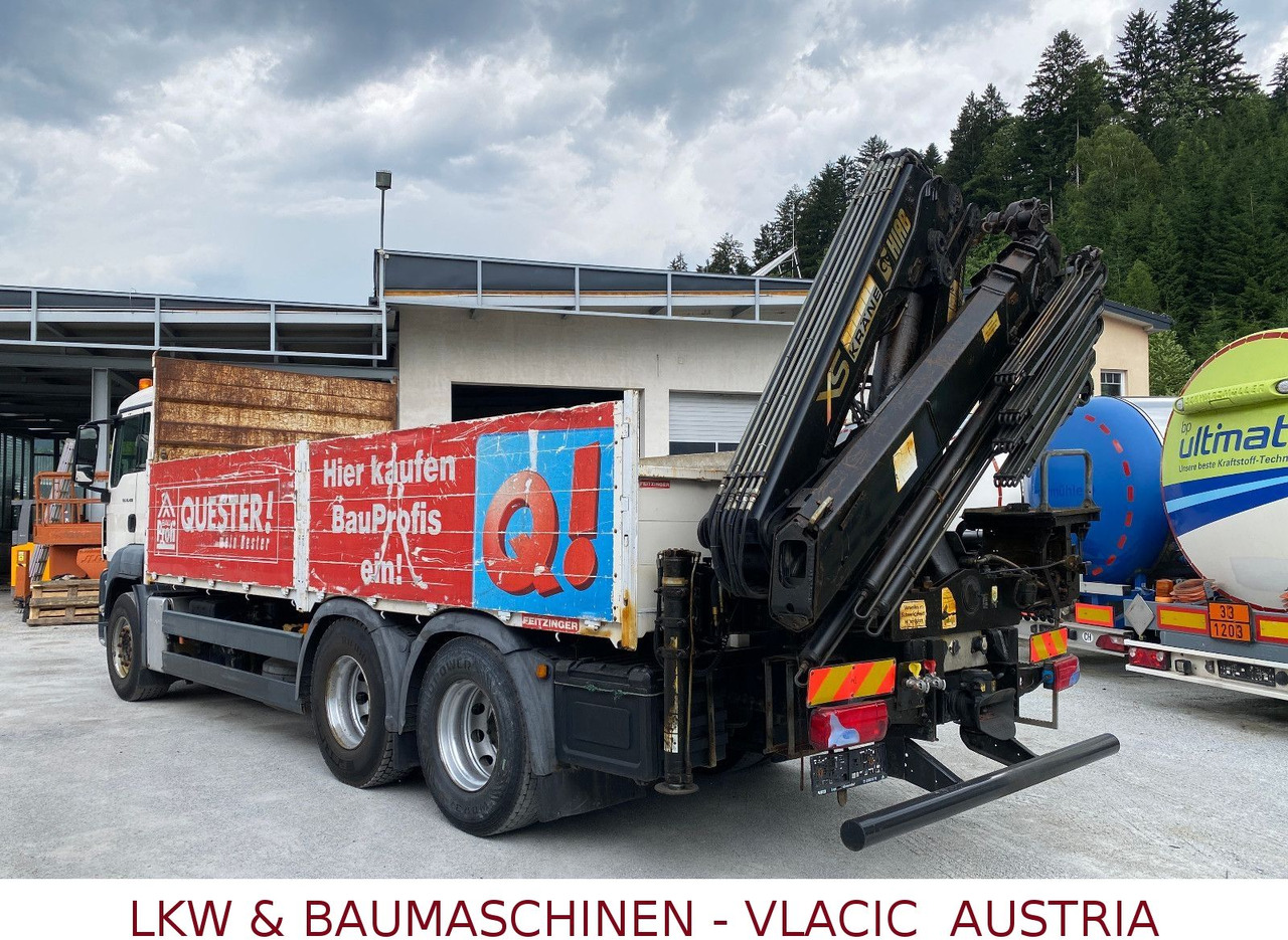 MAN TGS 26.400 6x4 mit Kran HIAB 166 - شاحنات مسطحة, شاحنة كرين: صورة 4 MAN TGS 26.400 6x4 mit Kran HIAB 166 - شاحنات مسطحة, شاحنة كرين: صورة 4