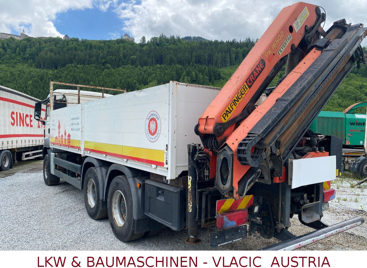 MAN TGS 33.440 6x4 Blatt/Blatt Mit Palfinger PK16500 - شاحنات مسطحة, شاحنة كرين: صورة 4 MAN TGS 33.440 6x4 Blatt/Blatt Mit Palfinger PK16500 - شاحنات مسطحة, شاحنة كرين: صورة 4