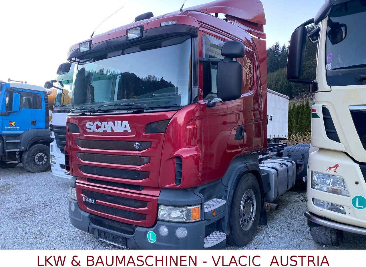 Scania R420 Fahrgestell - شاحنة هيكل كابينة: صورة 2 Scania R420 Fahrgestell - شاحنة هيكل كابينة: صورة 2