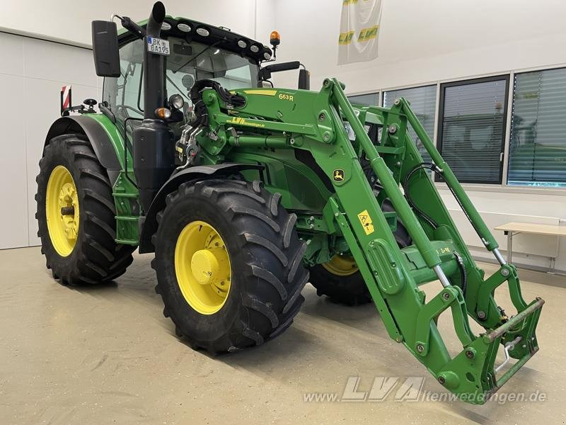 جرار John Deere 6195R DirectDrive MIT FRONTLADER: صورة 8