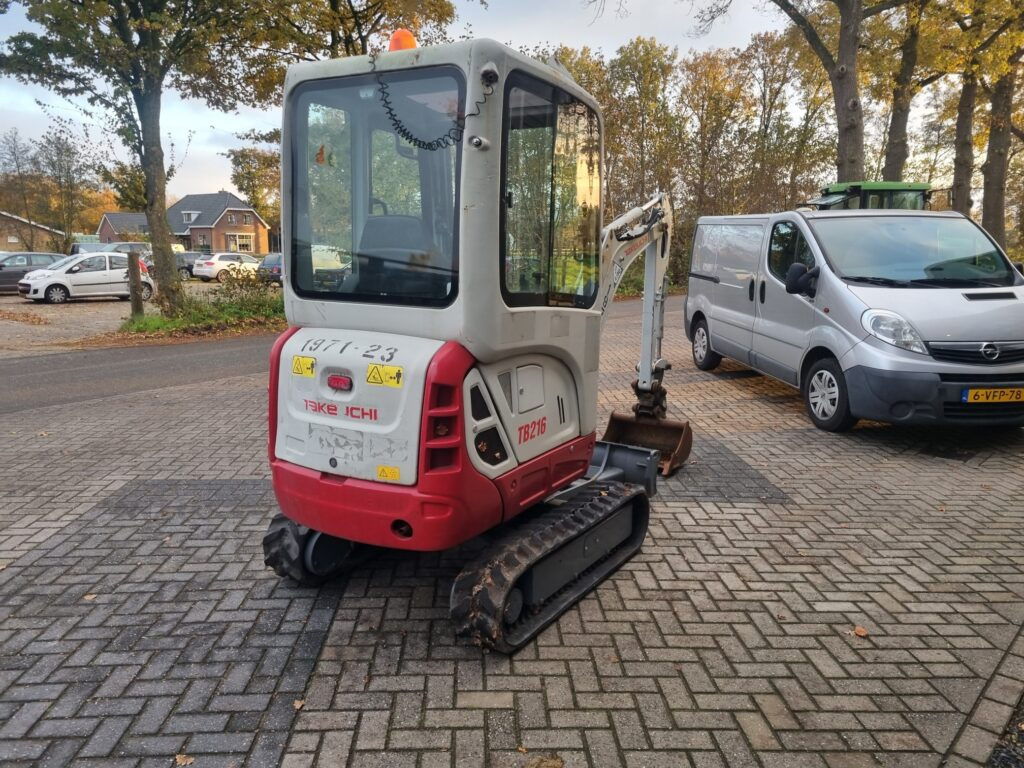 TAKEUCHI TB216 minidigger - حفارة مُصَّغرة: صورة 4 TAKEUCHI TB216 minidigger - حفارة مُصَّغرة: صورة 4