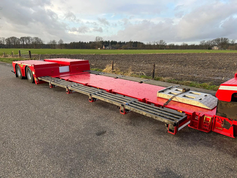 عربة منخفضة مسطحة نصف مقطورة Broshuis 2 ABD | SL AXLE !!! | 4050 EXTENSION | COMBINE HARVEST TRAILER: صورة 17