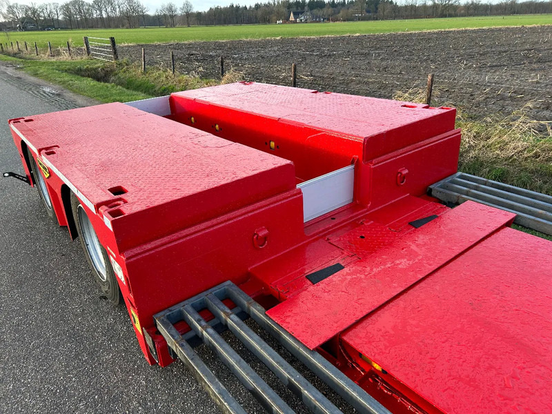 عربة منخفضة مسطحة نصف مقطورة Broshuis 2 ABD | SL AXLE !!! | 4050 EXTENSION | COMBINE HARVEST TRAILER: صورة 16