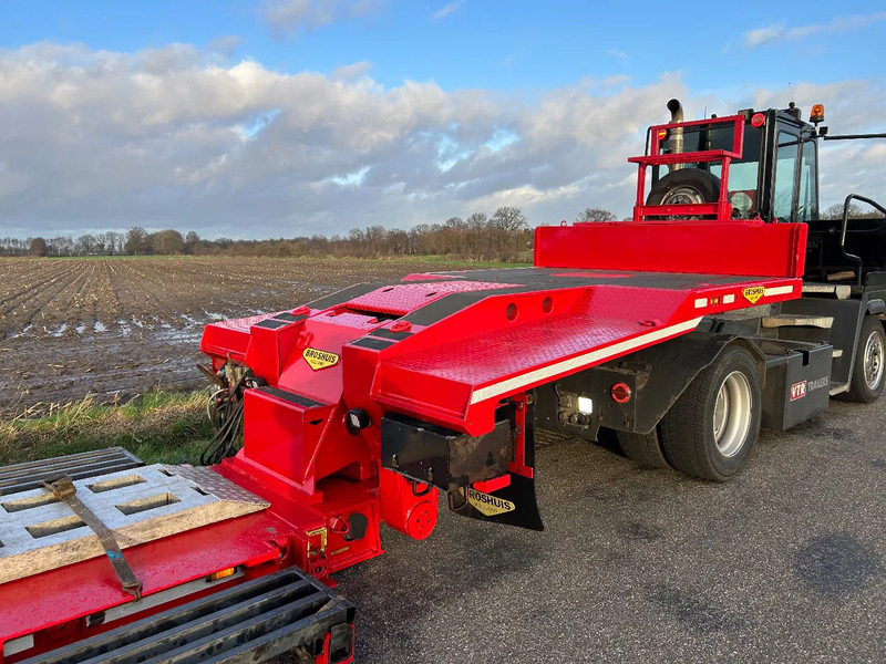 عربة منخفضة مسطحة نصف مقطورة Broshuis 2 ABD | SL AXLE !!! | 4050 EXTENSION | COMBINE HARVEST TRAILER: صورة 6