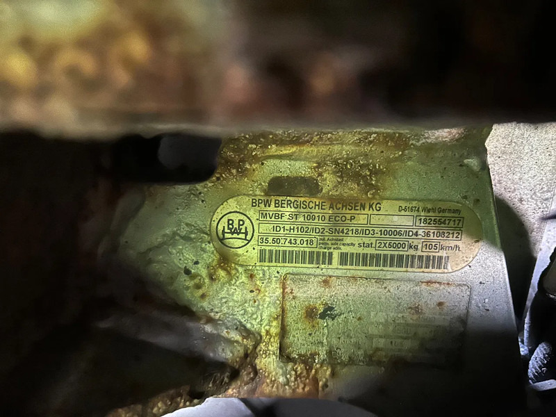 نصف مقطورة Langendorf | FLATLINER | BETON PREFAB | INNEN LADER | 9500 mm RAIL LOAD |: صورة 16 نصف مقطورة Langendorf | FLATLINER | BETON PREFAB | INNEN LADER | 9500 mm RAIL LOAD |: صورة 16