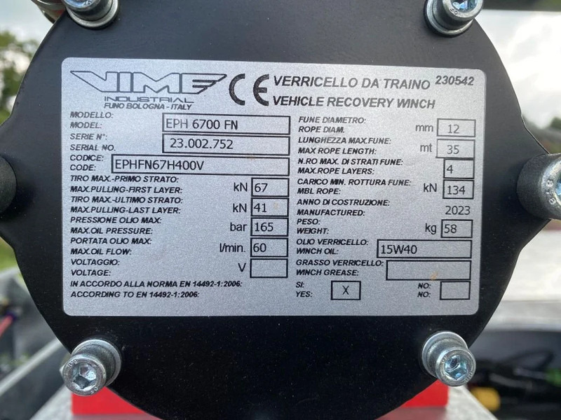 جديدة نصف مقطورة نقل السيارات VTR BULL / VTR | TRUCK - MACHINE TRANSPORTER | STEERING AXLE | EXTENSION 3000 + 1200 MM: صورة 12