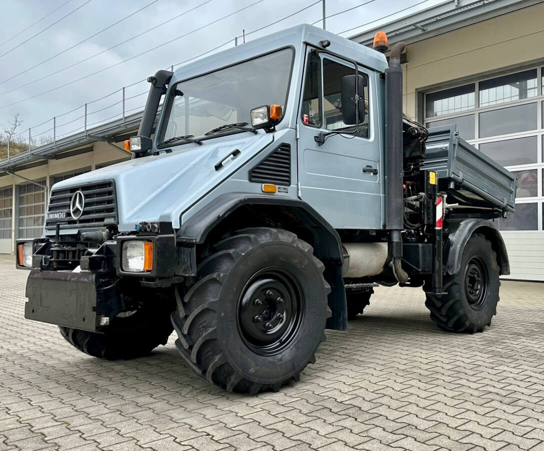 Unimog 130 - U130 418 74426 mit Kran und Winde Mer - شاحنة قلاب: صورة 3 Unimog 130 - U130 418 74426 mit Kran und Winde Mer - شاحنة قلاب: صورة 3