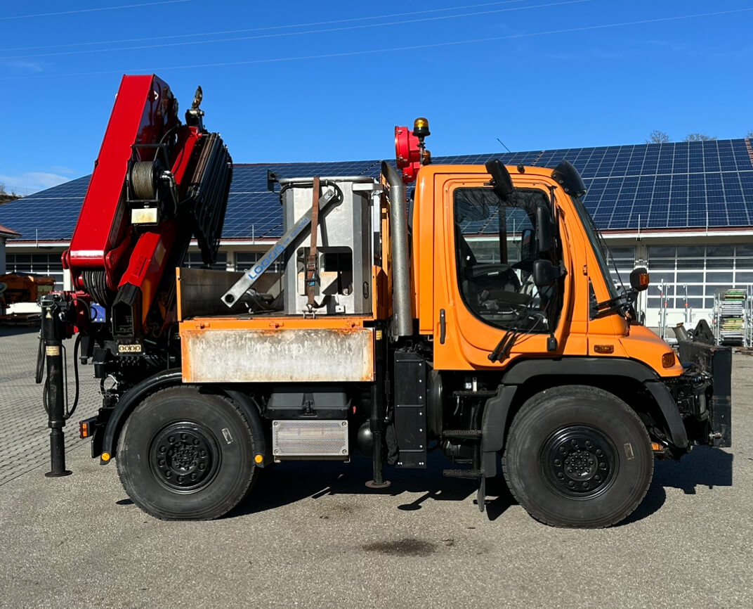 Unimog 400 - U400 405 25177 mit Wechselkran Merced - آلية المنفعة/ مركبة خاصة: صورة 3 Unimog 400 - U400 405 25177 mit Wechselkran Merced - آلية المنفعة/ مركبة خاصة: صورة 3